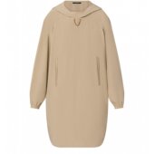 蝙蝠袖 路易威登 连帽连衣裙