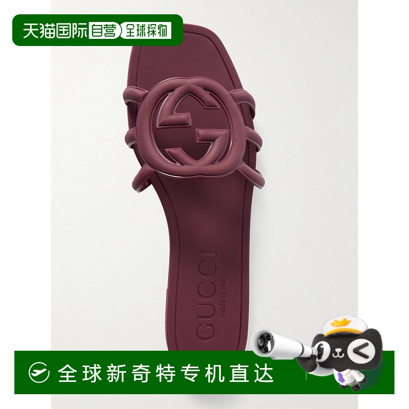 1h可退 香港直邮潮奢 Gucci 古驰 女士 互扣式拖鞋 780307J8700