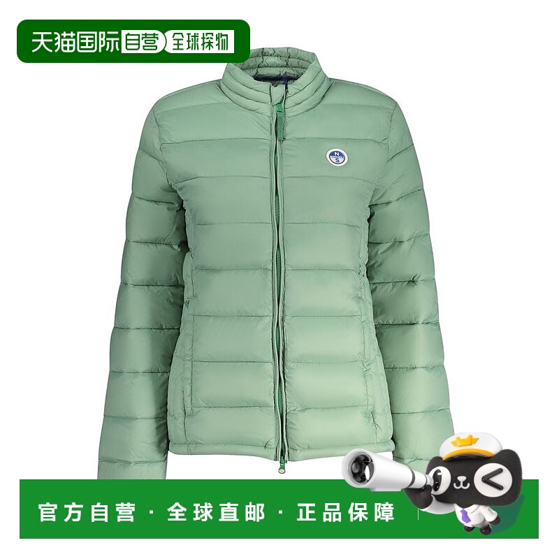 自营 North Sails聚酰胺夹克和女式外套-绿色 美国奥莱直发
