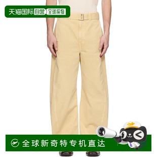 Belted 米色 Twisted PA326 牛仔裤 香港直邮Lemaire 1h可退 男士