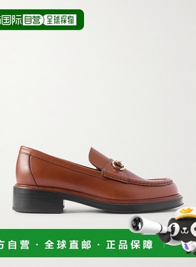 1h可退 香港直邮潮奢 Gucci 古驰 女士 Horsebit乐福鞋 853321AAC