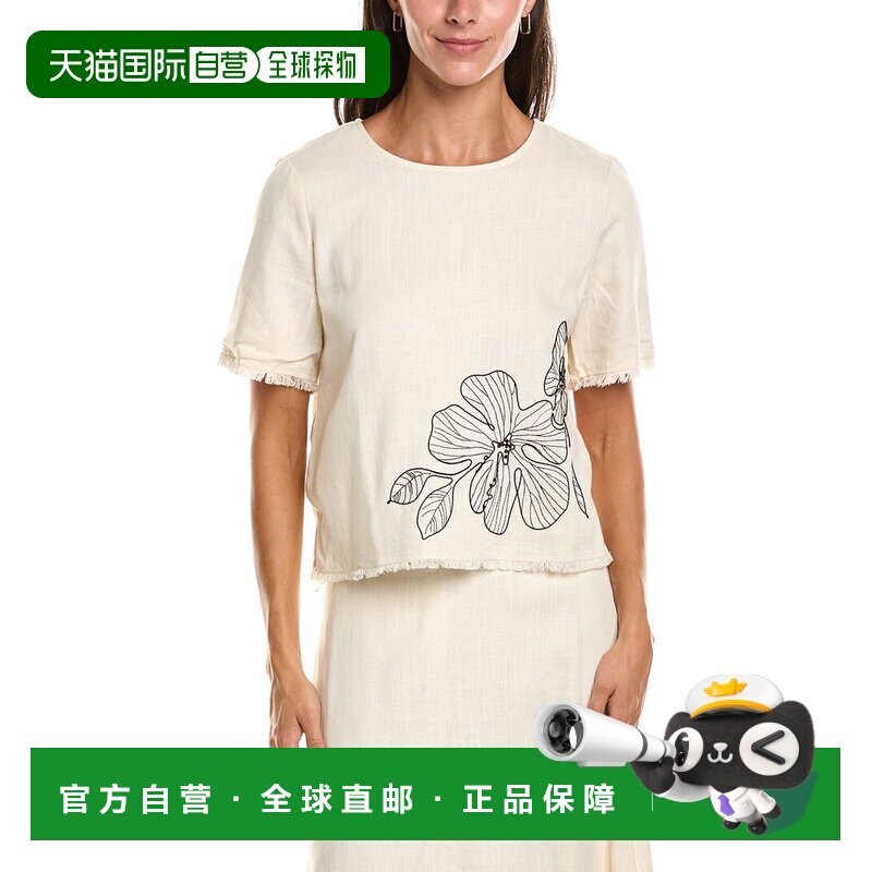 自营vince camuto 蕾丝衫/雪纺衫 美国奥莱直发