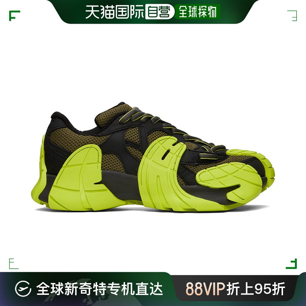 香港直邮潮奢 CamperLab男士黑色&黄色 Tormenta运动鞋 A500