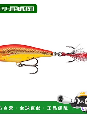 日本直邮Rapala乐伯乐 路亚饵 Popper Skitter Pop 5cm6g 铬赤金