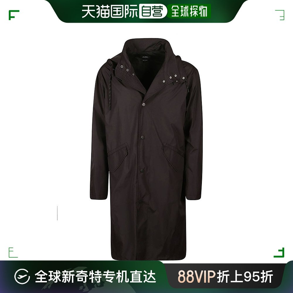 香港直邮潮奢 A.P.C. 男士 Antony 抽绳派克大衣 PSAHM30192LZA 男装 毛呢大衣 原图主图