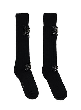 1h可退 香港直邮潮奢 Simone Rocha 蒙娜 罗莎 女士 黑色 Embelli