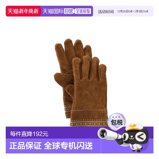 Gloves Leather S手套皮手套 Navajo 日本直邮LOGOS