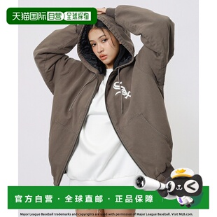 THE FIELD 男女同款 1h可退 中棉绗缝棒球夹克 日本直邮BACK