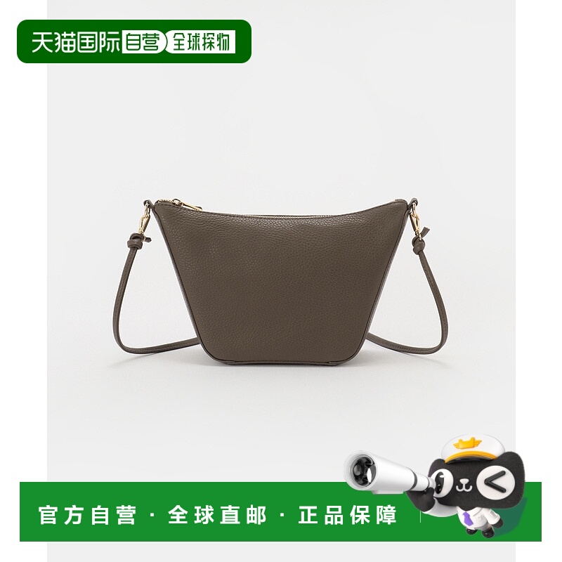 1h可退 日本直邮AULENTTI 女装 2WAY半拉链皮革风格单肩包 DI-360