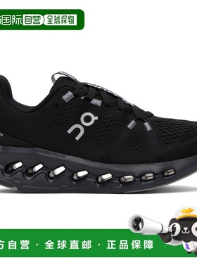 1h可退 香港直邮On 女士 黑色 Cloudsurfer 运动鞋 3WD10440485