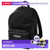 8063495 韩国直邮BURBERRY男女款 logo印花尼龙双肩背包通勤书包