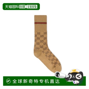 古馳 男士 4G056 9866 572266 襪子 歐洲直郵GUCCI 飾織帶 25春夏