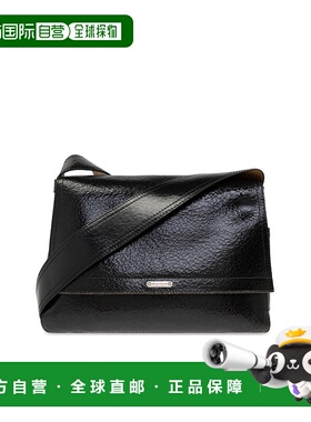 香港直邮ALEXANDER MCQUEEN 男士斜挎包 8044611AATT9769 黑色