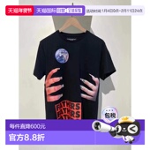 香港直邮Raf SIMONS Simons 西蒙 1h可退 RAF 拉夫 男士 男黑色T