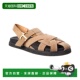 美国奥莱直发凉鞋 自营tod Sandal brown sTOD’s Suede