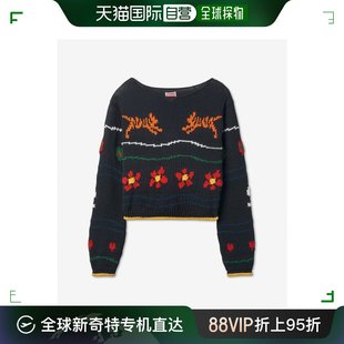 JUMPER 针织FD52PU3523CB99JKENZO PIXEL 韩国直邮KENZO CROPPED