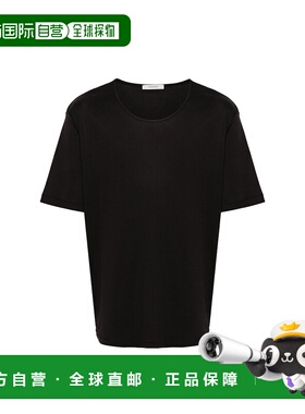 1h可退 香港直邮Lemaire 男士 短袖T恤 TO1109LJ1016 black黑色