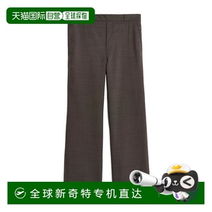 LEGACY W4244UBG 香港直邮OUR 女士休闲裤 格纹羊毛 AW2024 黑色