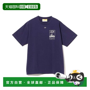 1h可退 日本直邮HIGHWAY 男装 全棉印花T恤 前幅OKATAOKA联名设计