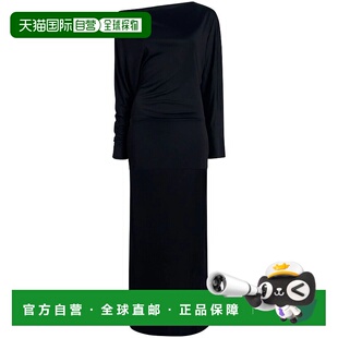 1h可退 香港直邮潮奢 KHAITE 女士 长袖连衣裙 54144084 black黑