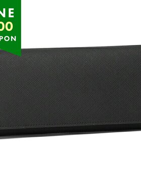 日本直邮Dunhill 长钱包 纯黑色 男士 DUNHILL 22R2P12PS001R