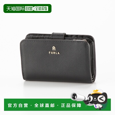 日本直邮FURLA 折叠钱包 CAMELIA/NERO WP00314-ARE000