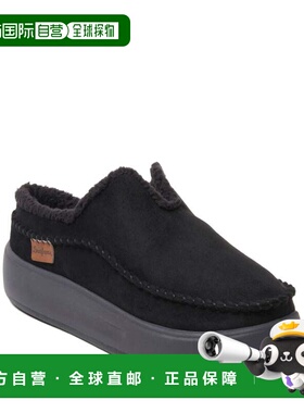 自营Dearfoams Men's Elm Energy Return Moccasin Toe Clog Hous