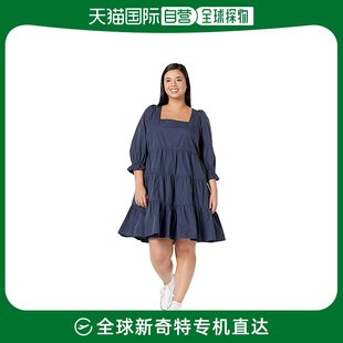 女士Plus Lizzie Madewell 香港直邮潮奢 府绸洋娃娃连衣裙