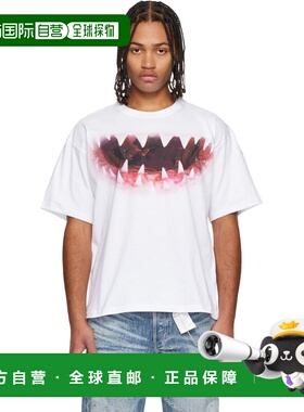 1h可退 香港直邮潮奢 Diesel 迪赛 男士 白色 T-Boxt-T25 T 恤 A1