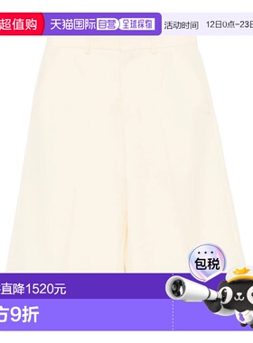 1h可退 香港直邮Ami Paris 女士 Ami 巴黎浅褐色短裤 FS0509WV006