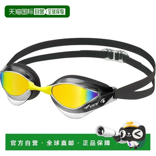 日本直邮VIEW BladeORCA 加垫竞速游泳护目镜 (V230SAMT-SKOR)