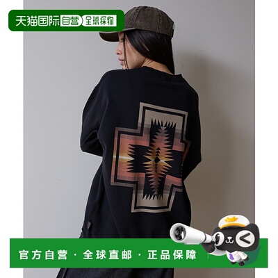 1h可退 日本直邮PENDLETON 男女同款 后印花宽松卫衣 美式休闲复