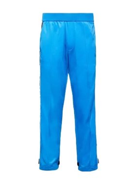 PRADA 男士休闲裤 SJP2901QM9F0AL703 AW2023 蓝色 徽标运动裤