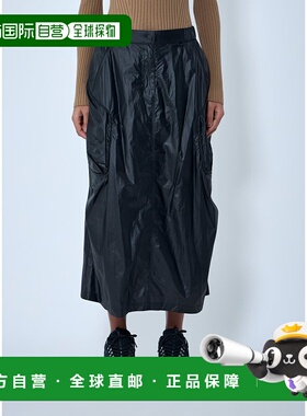 1h可退 香港直邮Moncler 盟可睐 女士 高科技中长半身裙 L10932D0
