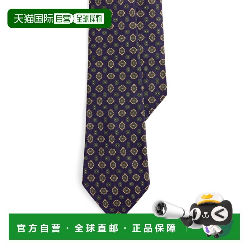 日本直邮Ralph Lauren Polo Ralph Lauren 复古灵感丝绸领带 [100,童装/婴儿装/亲子装,领带,淘宝优惠券,粉丝福利购,淘宝优惠卷