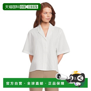 fisher eileen 女士 衬衫 1h可退 短袖 美国直邮