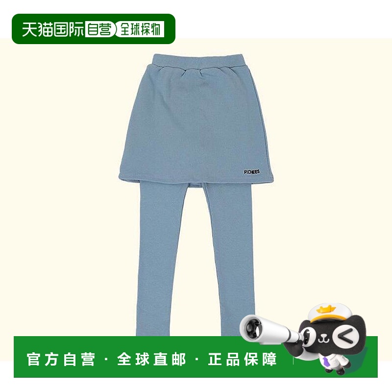 1h可退 日本直邮P:chees 儿童 裾刺绣裙裤/内搭打底裤 18-3642-70