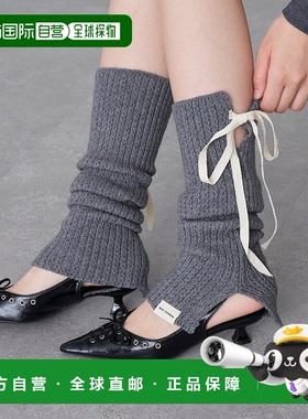 1h可退 日本直邮Ray Cassin 女装 细节蝴蝶结设计 保暖腿套 RCN10