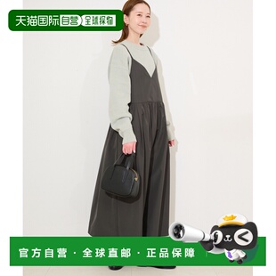 1h可退 日本直邮SLOBE IENA 女装 宽松半身长款 光泽感塔夫绸吊带