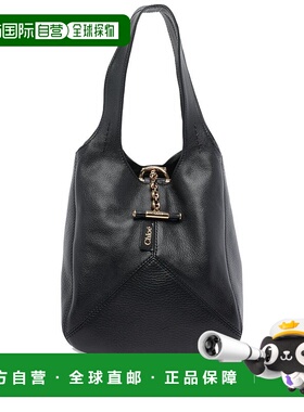 香港直邮CHLOÉ 女士单肩包 CH25WS644Q15001 AW2025 黑色 Chloe C