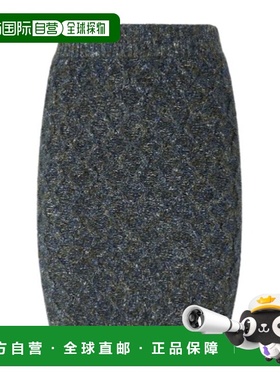 香港直邮PINKO 女士半身裙 105970A2YBIG1 AW2025 灰色 GONNE