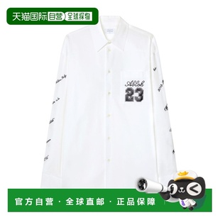 OMGE004S24FAB002 logo图案衬衫 香港直邮Off White