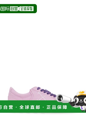 1h可退 香港直邮off-white 女士 灰白色圓頭繫帶運動鞋 OWIA28HF2