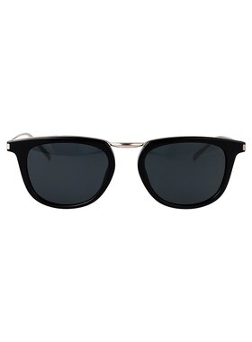 SAINT LAURENT 男士眼镜 SL753001 CO 黑色 徽标太阳镜