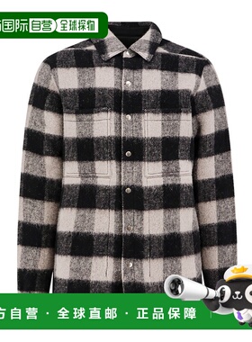 香港直邮Rick Owens 长袖休闲夹克 RU02E1744WJP