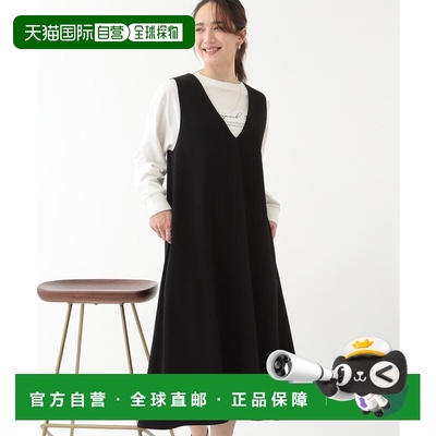 1h可退 日本直邮SHOO・LA・RUE 女士V领轻盈flared连衣裙 C62520092