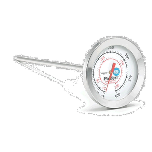 自营Polder THM-511N 糖果和油炸温度计，不锈钢 美国奥莱直发