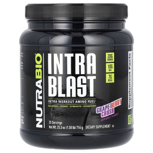 香港直邮Nutrabio Labs,Intra Blast，Intra 氨基酸运动饮品，葡1