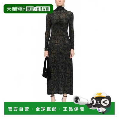 自营ulla johnsonKoa Maxi沙漠碧玉连衣裙-沙漠碧玉 美国奥莱直发