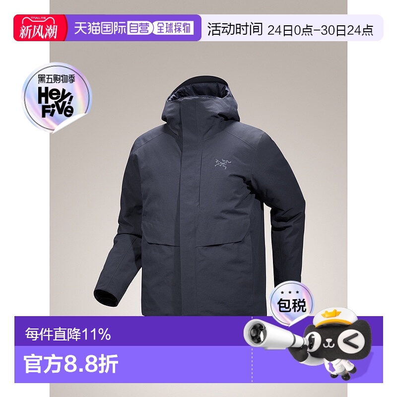 1h可退 加拿大直邮 始祖鸟Therme 男士防水羽绒服